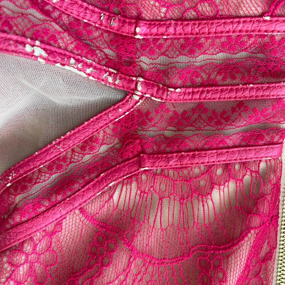 Three Floor Mischief Lace Dress Women's Size XXS UK 6 US 2 Holiday Dress Mini - Picture 16 of 16